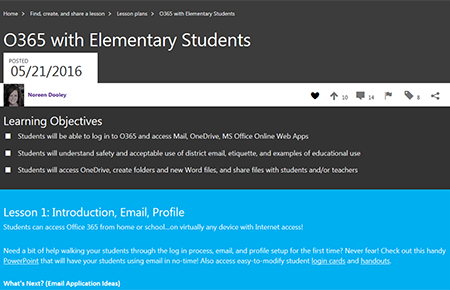 Office 365 with Elementary Students 圖示