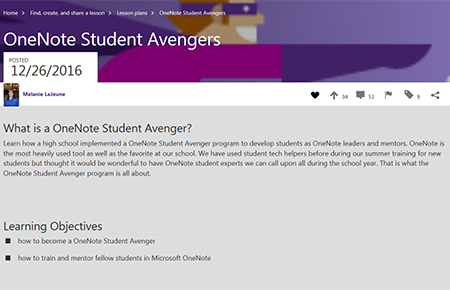 OneNote Student Avengers 圖示