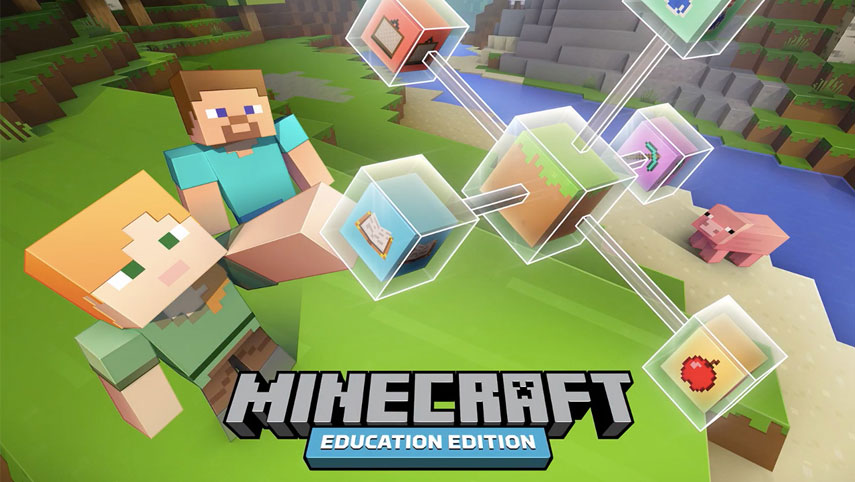 Microsoft 提供 Minecraft 教育版與資源以支援遠端學習圖示